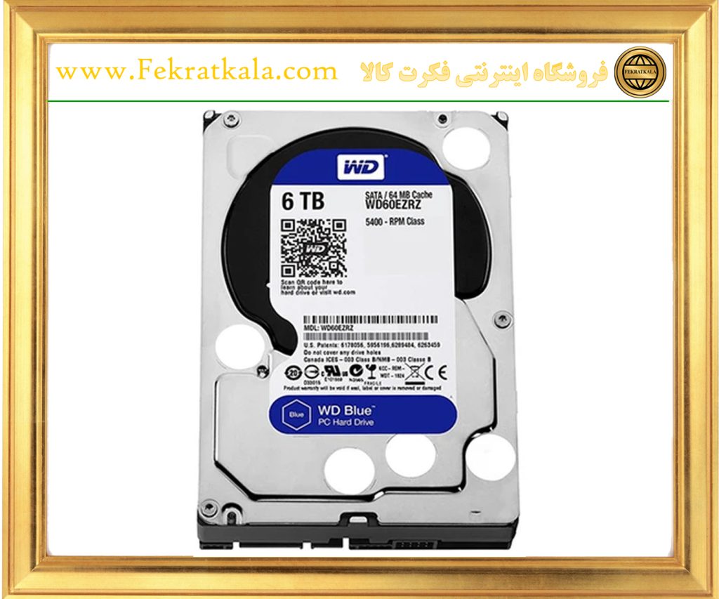 هارد وسترن دیجیتال آبی 6ترابایت مدل  HARD WD BLUE 6TRA