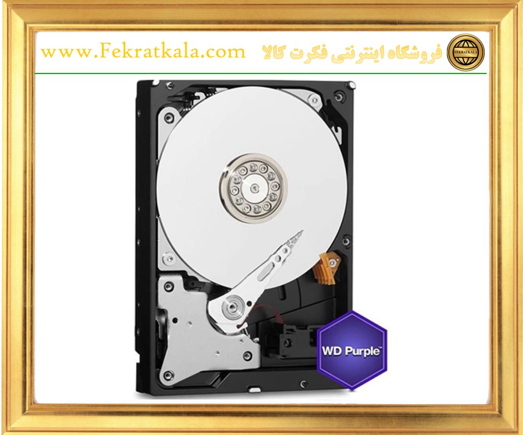 هارد وسترن دیجیتال بنفش 4ترابایت مدل HARD WD Purple 4TRA