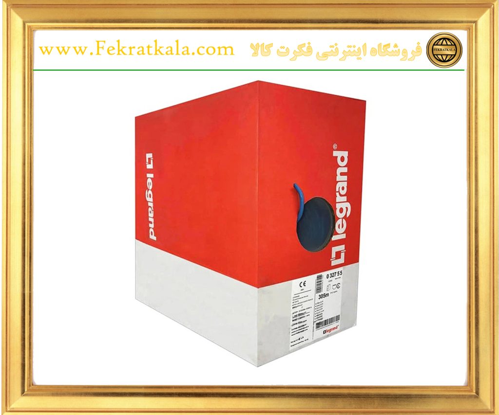 کابل شبکه Cat6 حلقه 300متری لگراند CABEL NETWORK LEGRAND 300M