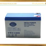 باطری دزدگیر اماکن ایبیزا مدل BATTERY EBIZA 7.2A