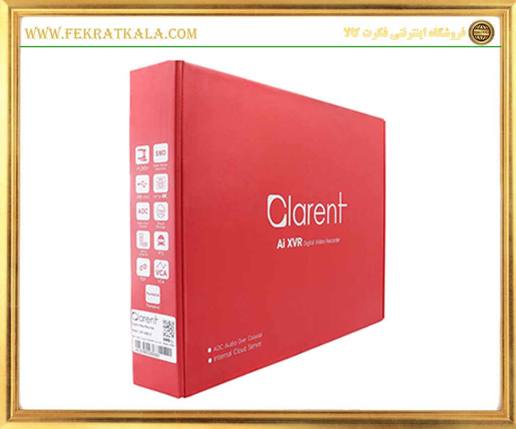 ضبط ویدئویی کلارنت 16کانال مدل DVR CLARENT CXP-5616-ZN1