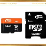 کارت حافظه تیم گروپ 64گیگابایت مدل MEMORYCARD TEAMGROUP MICROSD 64GIG